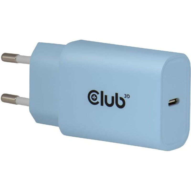 Club3D MOBILE CHARGER WALL USB-C/2PACK 30W BLUE CAC-3022 CLUB3D
