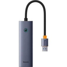 Baseus 4in1 Hub Baseus  UltraJoy USB-A do 4xUSB 3.0 (space grey)