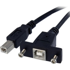 Startech Kabel USB StarTech USB-B - 0.9 m Czarny (USBPNLBFBM3)