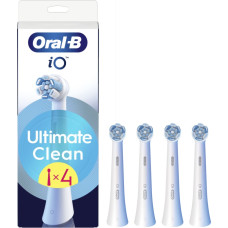 Oral-B | Replaceable toothbrush heads | iO UltimateClean | Heads | For adults | Number of brush heads included 4 | White