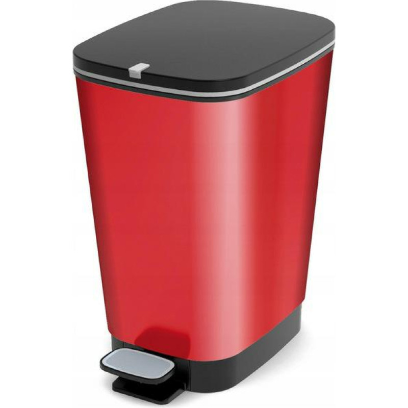 Keter KOSZ NA ŚMIECI Z PEDAŁEM 35L CHIC KIS Z PEDAŁEM  IT RED