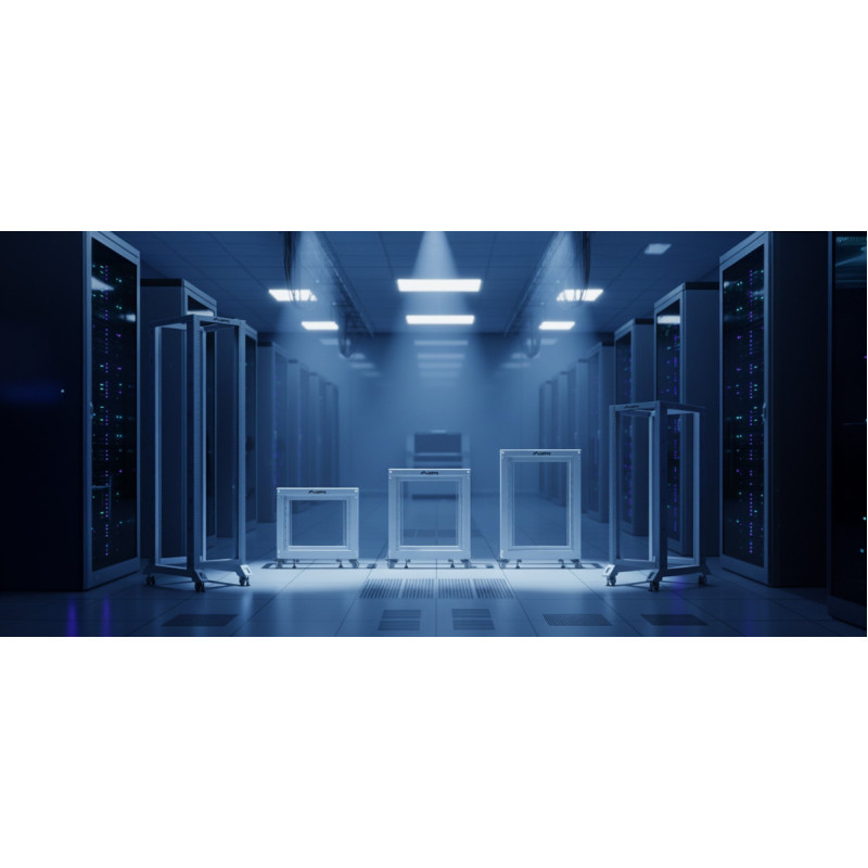 Lanberg Szafa Lanberg OPEN RACK 19" 42U 600X800 SZARY