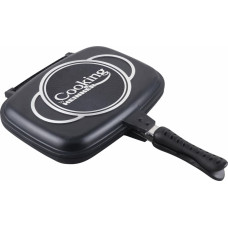 Grilio keptuvė dvipusė aliuminio 32x24x7.5cm HR-SCO-A0232A, HEINNER