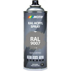 Motip Pur&scaron;kiami dažai MOTIP RAL 9007 High Gloss Grey Aluminium 400 400ml, Motip