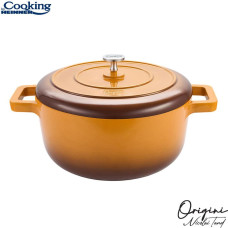 Katlas aliuminio su keramikos danga 5,8L 26x12,5 cm HR-BJK-C26, COOKING BY HEINNER