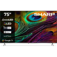 Sharp 4K QLED TV | 75JP7265E | 75 | Smart TV | Google TV | UHD