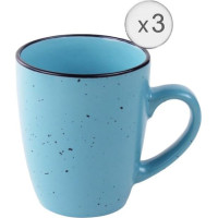 Keraminių puodelių rinkinys 3vnt. 354ml ELECTRA HR-WDF-3543 HEINNER