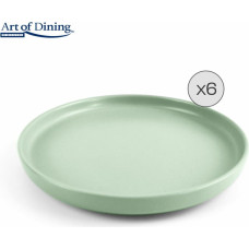 Keraminės desertinės lėkštės 6 dalių 20cm YVONNE HR-WDF-Y206 HEINNER