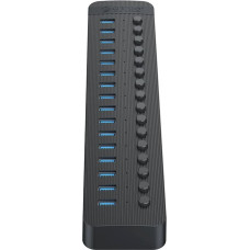 Orico HUB USB Orico aktywny hub 16xUSB-A 5Gbps BC 1.2 78W czarny