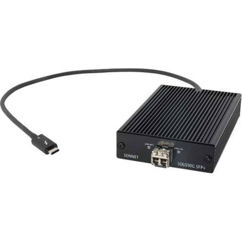 Sonnet Solo 10G Thunderbolt 3 to SFP10 + - Base-T Ethernet Adapter