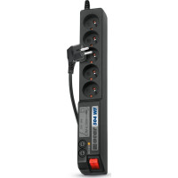 Acar Power strip Acar 504WF overvoltage 5 sockets 5 m black (W0075)