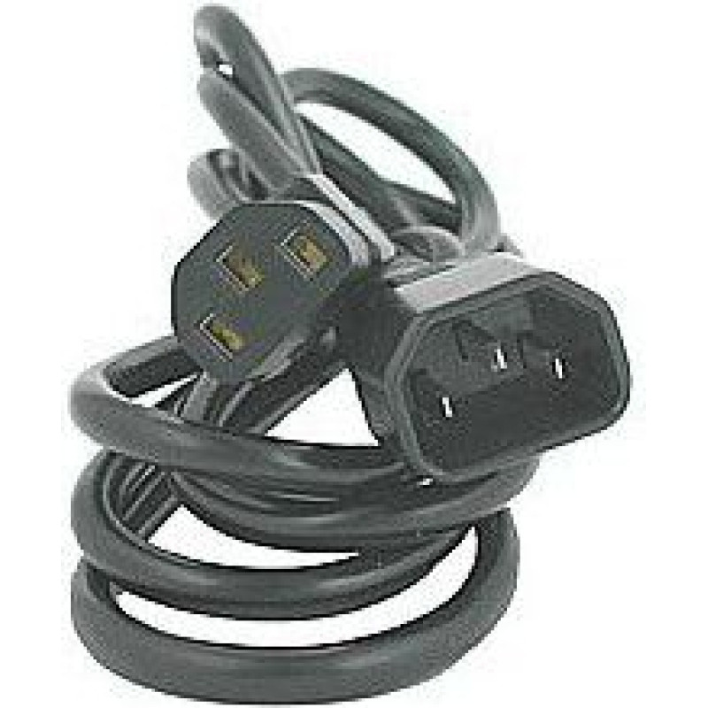Logo Power cable Logo 230V extension cord, C13-C14, 3m (24127)