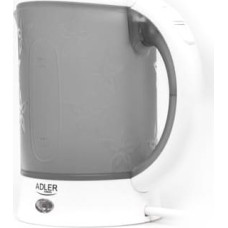 Adler | Travel Kettle | AD 1268 | Standard | 600 W | 0.6 L | Plastic | White