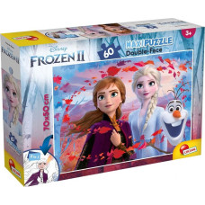 Lisciani Puzzle Supermaxi 60 Bilateral Frozen 2