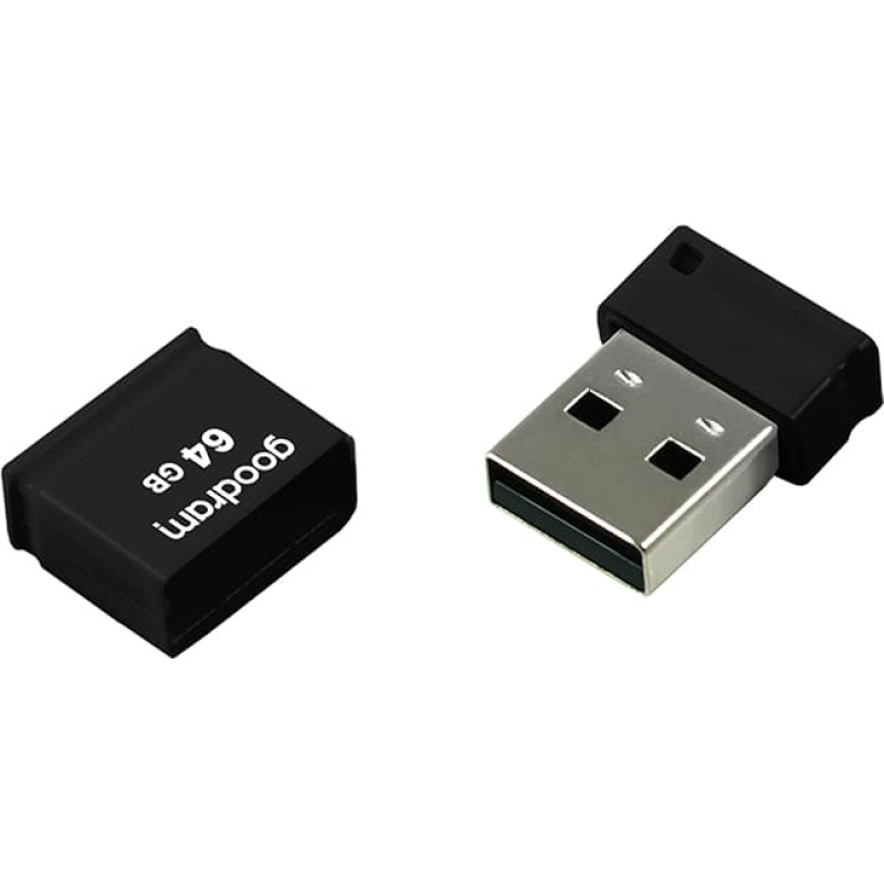 Goodram UPI2 USB atmintukas 64 GB USB A tipo 2.0 Juoda