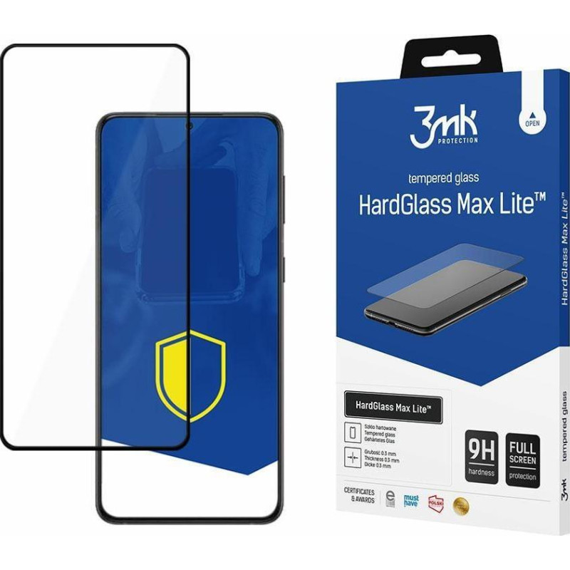 3MK 3MK HG Max Lite Sam S906 S22 Plus black/black