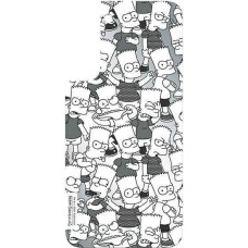 Samsung Rear panel to case Frame Cover to Galaxy S22 - SIMPSONS (Mix B&W) [H]