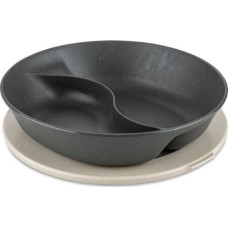 Koziol Talerz dzielony z pokrywą 1,5l Connect Sepafree Nature Ash Grey 78701