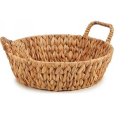 Giftdecor Gift Decor Dekoracja na Stół Metal Hiacynt Wodny Z uchwytami Naturalny (35,5 x 16,5 x 39 cm)