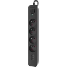 Defender Power strip Defender Power strip Defender SFS 135 5 m, 4 sockets, 3x USB