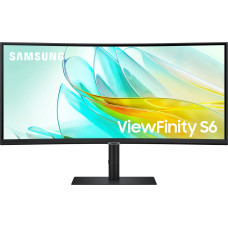 Samsung S65UC kompiuterio monitorius 86,4 cm (34") 3440 x 1440 pikseliai UltraWide Quad HD LCD Juoda