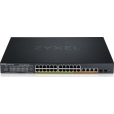 Zyxel Switch ZyXEL XMG1930-30HP, 24-port 2.5GbE Smart Managed Layer 2 PoE 700W 22xPoE+/8xPoE++ Switch with 4 10GbE and 2 SFP+ Uplink