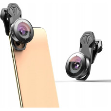 Apexel Obiektyw Soczewka Rybie Oko / Fisheye 195° Hd Do Telefonu / Smartfona / Apl-hb195 Fisheye