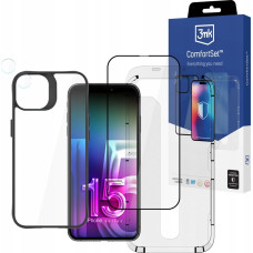 3MK 3MK Comfort Set 4in1 iPhone 15 6.1" Zestaw akcesoriów ochronnych 4w1