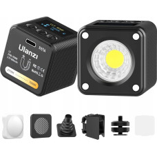 Ulanzi Lampa studyjna Ulanzi Lampa Led Na Magnes Gwint 1/4"" Stopka Iso + Dyfuzor / Wrota / Strumienica / Plaster Miodu / Ulanzi L2 / L2 Bi Color Cob
