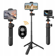 K&F Concept Selfie stick Kf Kijek Selfie Stick Statyw 60cm 4w1 Na Telefon Smartfon 1/4 Gopro + Pilot / Kf09.135