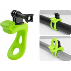 Telesin Elastyczny Uchwyt Na Rower Motocykl 360° Do Gopro Sjcam Xiaomi Dji Insta360 / Tlq-002 / Zielony