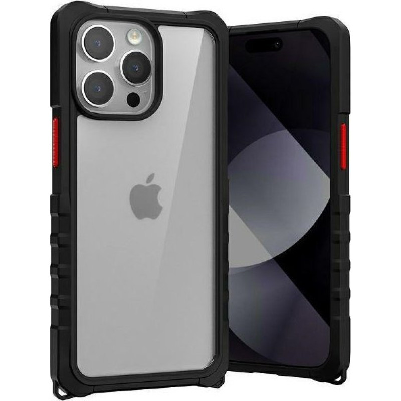 Mercury Goospery Mercury Mercury Bumper Pop Case iPhone 15 Plus 6,7" czarny /black
