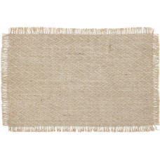 Home Styling Collection Podstawka pod talerz, 2 sztuki, juta, 45 x 30 cm