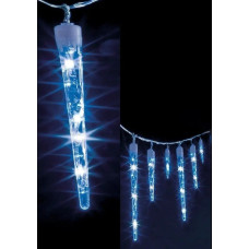 Fééric Lights And Christmas Łańcuch świetlny sople 63 LED, kolor niebieski