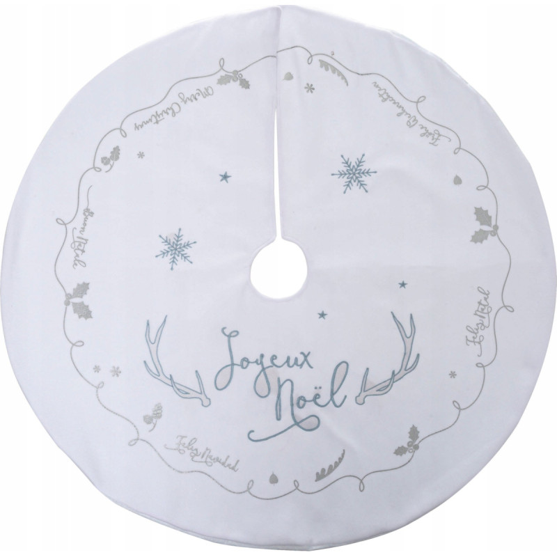 Fééric Lights And Christmas Dywanik pod choinkę z napisem