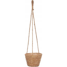 Giftdecor Doniczka wisząca z plecionki BONI, Ø 15 cm