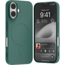 Mercury Goospery Mercury Mercury MagSafe Semi-Silicone iPhone 16 6,1" zielony/green