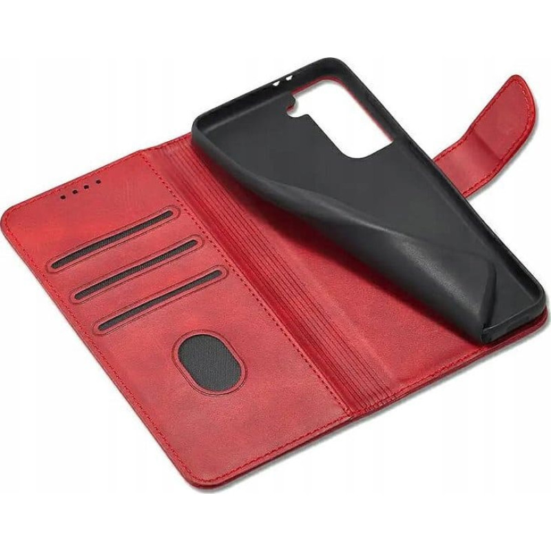 Marv Etui Marv Wallet Samsung A05S czerwony/red bookcase