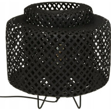 Atmosphera Lampa stołowa Atmosphera Lampa stołowa boho LIBY, bambusowa plecionka, Ø 25 cm