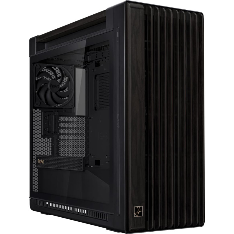 Asus ProArt PA602 Wood Edition &bdquo;Midi Tower&ldquo; Juoda