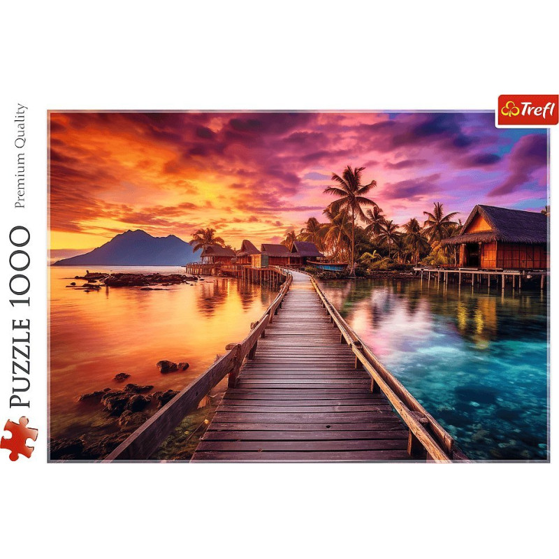 Trefl Puzzle Rajska wyspa 1000 elementów (10928)