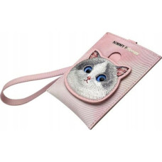 Ilike Nimmy portfel na karty różowy/pink Big Eyed Pet 2.0 Cat