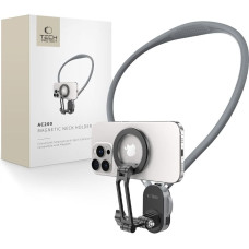 Tech-Protect AC200 MAGNETIC MAGSAFE & GOPRO & DJI NECK HOLDER CRAYON GREY