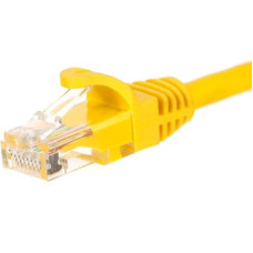Netrack patch cord cat.5e RJ45 1mb flooded yellow (BZPAT1UY)