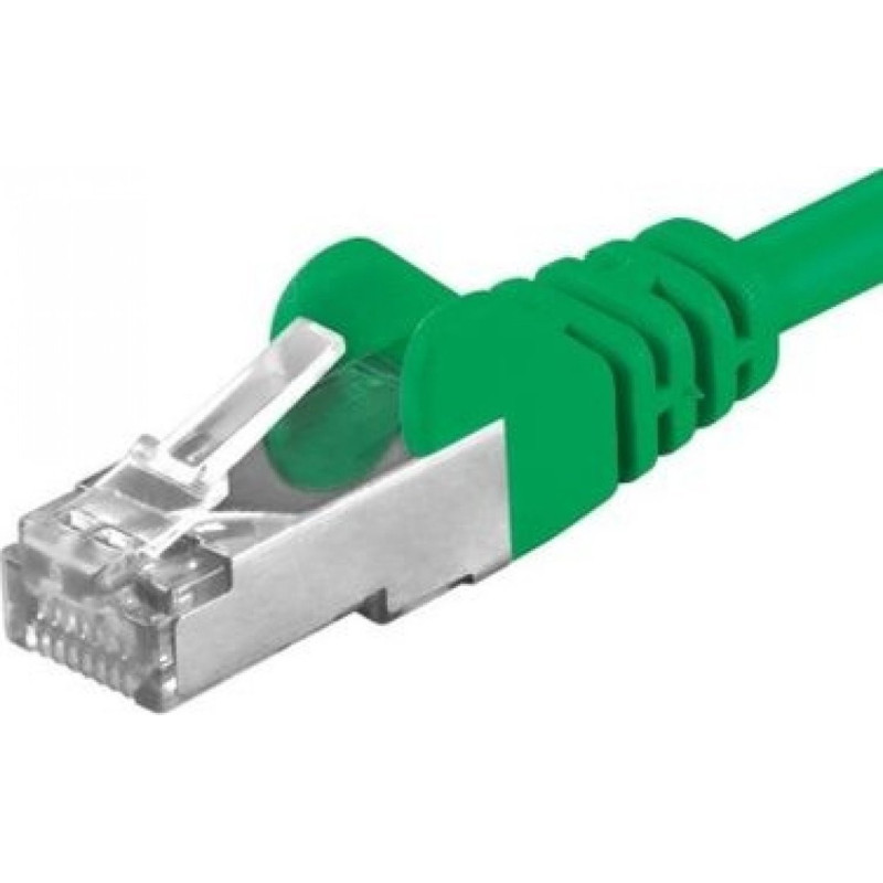 Premiumcord PREMIUMCORD Patch kabel CAT6a S-FTP, RJ45-RJ45, AWG 26/7 10m zielony