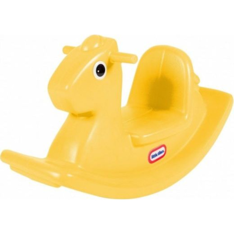 Little Tikes Koń na biegunach Żółty