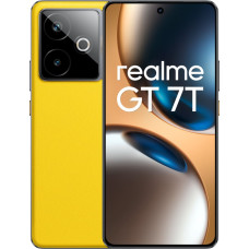 Realme GT 7T 17,3 cm (6.8") Dual SIM Android 15 5G USB Type-C 12 GB 256 GB 7000 mAh Żółty