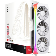 XFX Radeon RX 9070 XT OC Mercury RGB Magnetic Air, graphics card white, RDNA 4, GDDR6, 3x DisplayPort, 1x HDMI 2.1