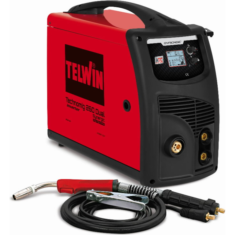 Telwin MIG Suvirinimo aparatas Technomig 260 Dual Synergic, Telwin
