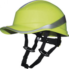 Delta Plus Apsauginis šalmas Baseball, 1000 VAC/1500 VDC, geltonas DIAMOND V UP, Delta Plus